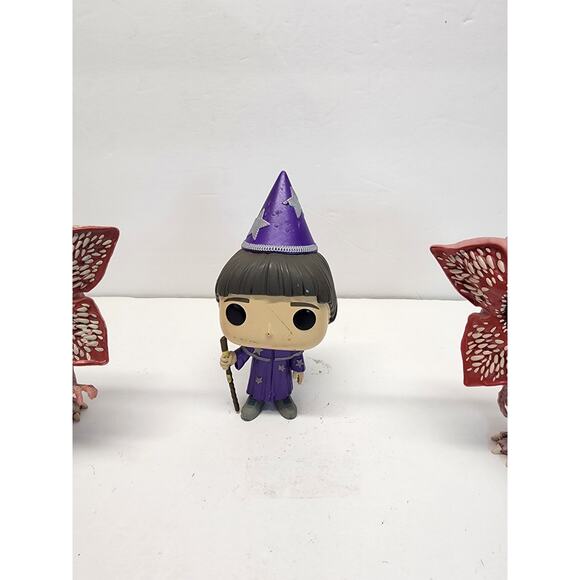 Will The Sorcerer #1245 + 2 Demogorgons #428 Funko Pop Lot Stranger Things Loose - Picture 6 of 16